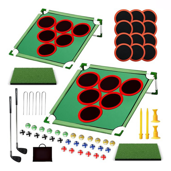 GolfPlay™ | Das ultimative 2-in-1-Golfspiel für Innen & Außen.