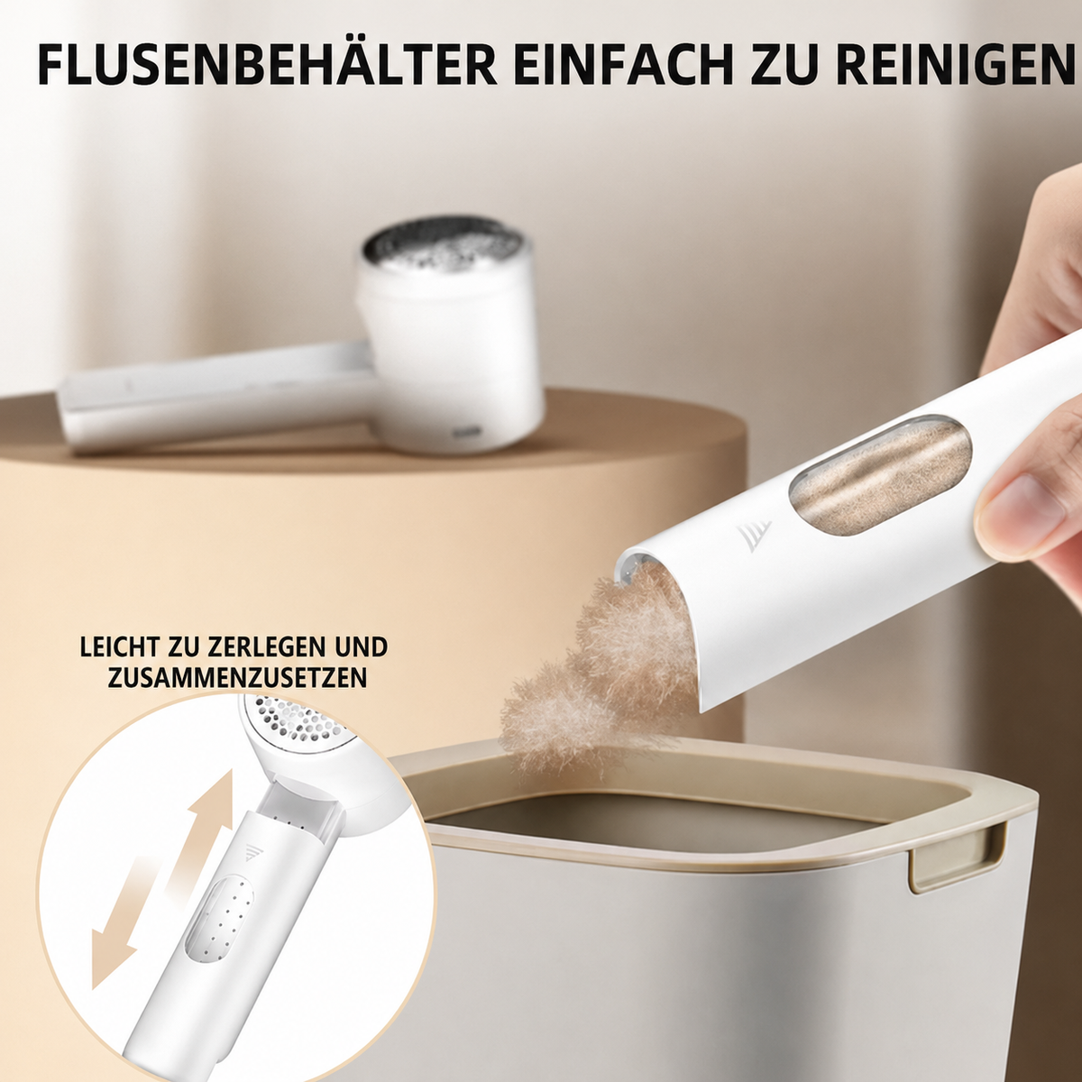 LintClean™ | Einfach, schnell und effektiv gegen Fusseln