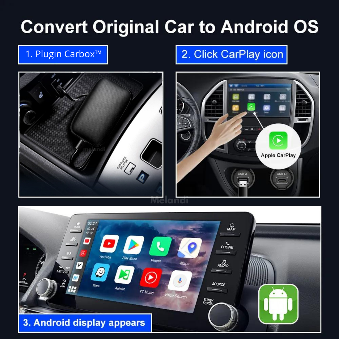 Carbox™ | Genießen Sie Ihre Lieblings-Apps und Streaming-Dienste im Auto!