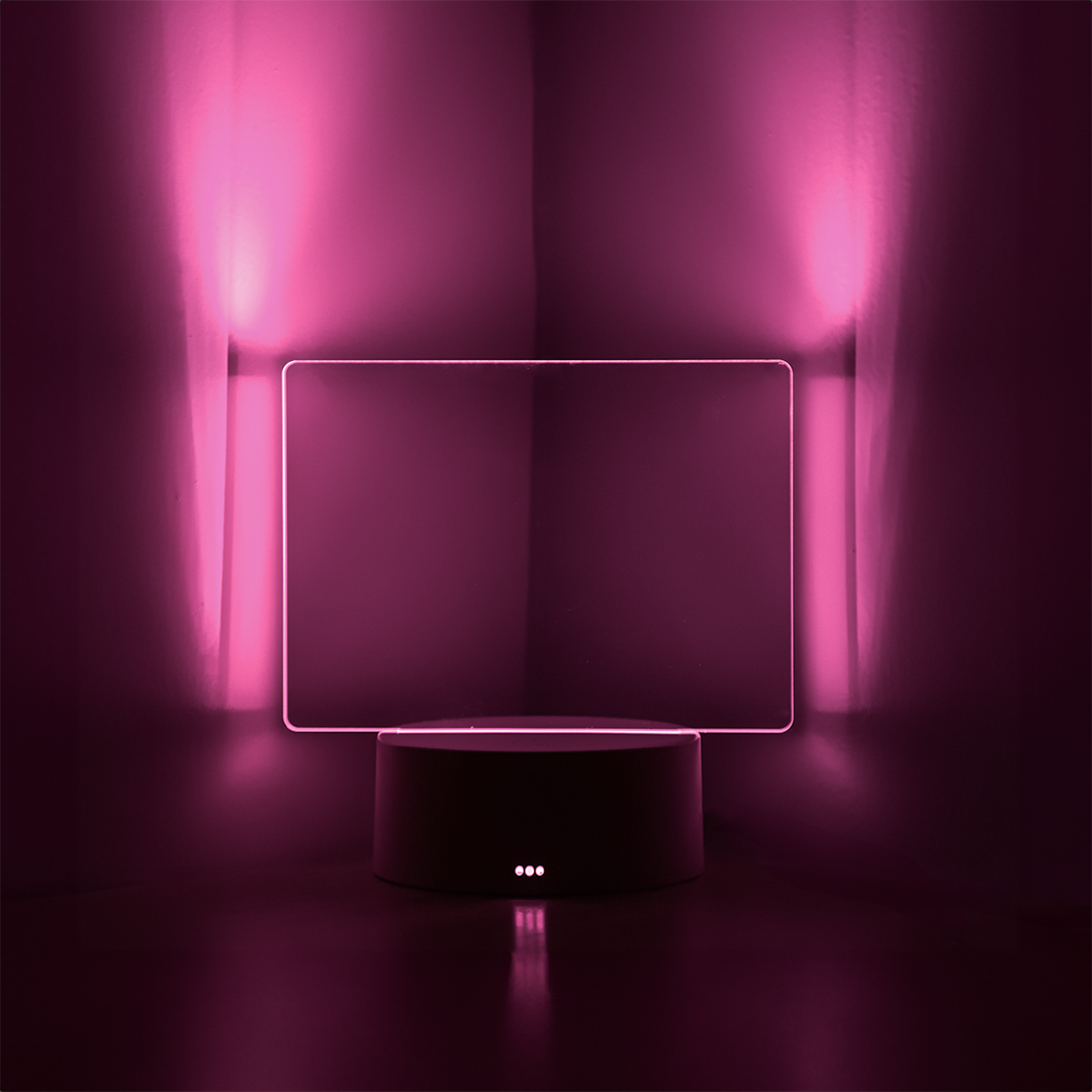 LED-Notiztafel™ | Für tägliche Notizen und liebe Botschaften