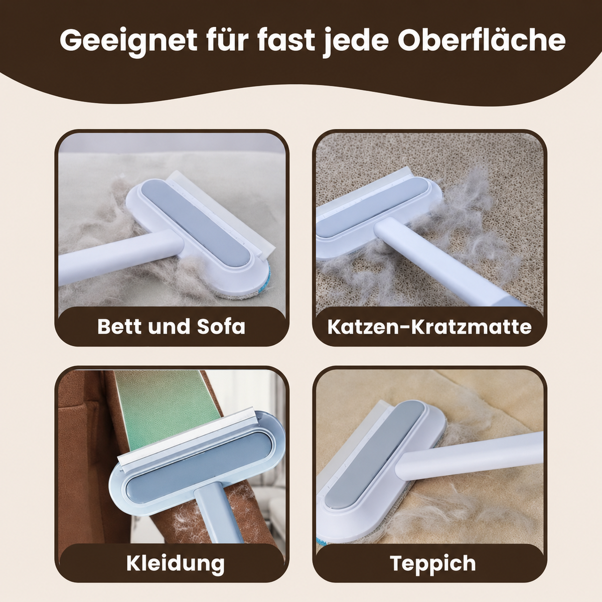 Pawpro® MultiSwipe Pro | 3-in-1 Tierhaarentferner