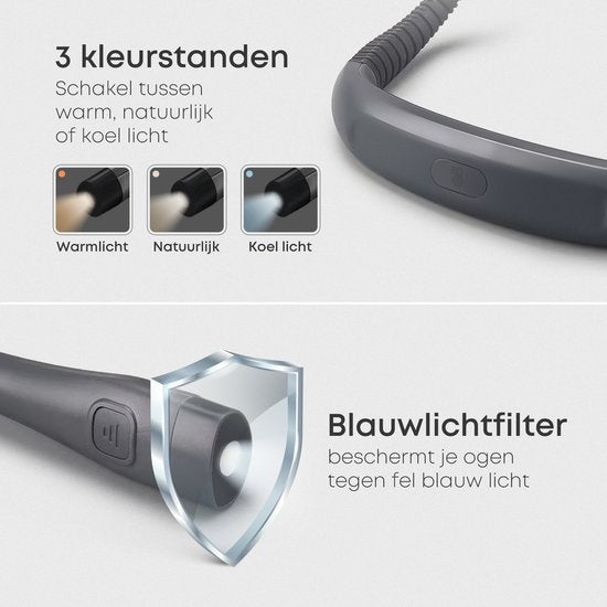 NeckLight™ | Lesen und Arbeiten bequem und freihändig machen