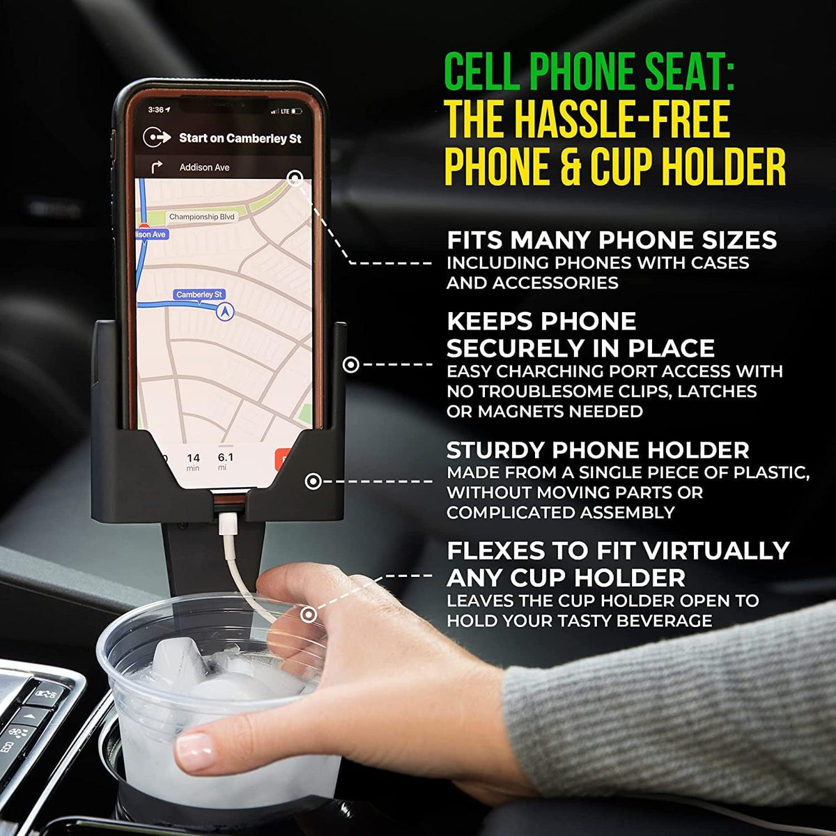 UniHolder™ | Dein Telefon einfach im Auto installieren!