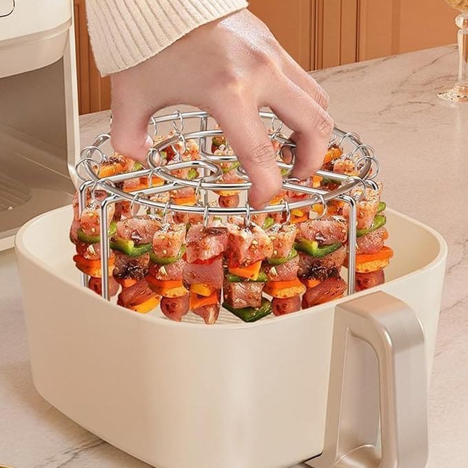 SpiesPro™ | Einfaches und gleichmäßiges Backen in der Heißluftfritteuse.