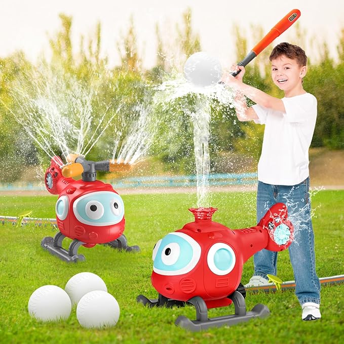 KidsBall™ | 2-in-1 Wasserspritzer & Baseball-Spielzeug