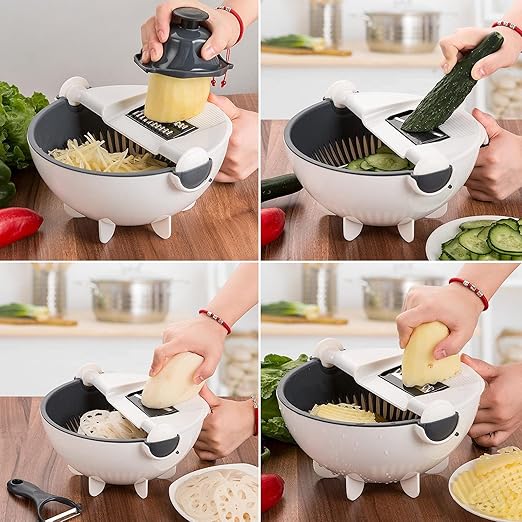 SliceMaster™ | Schnell und effizient Gemüse und Obst schneiden
