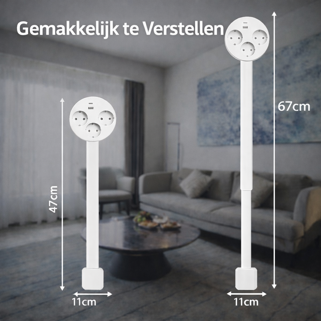 PowerFlex™ | Die smarte Lösung für versteckte Steckdosen