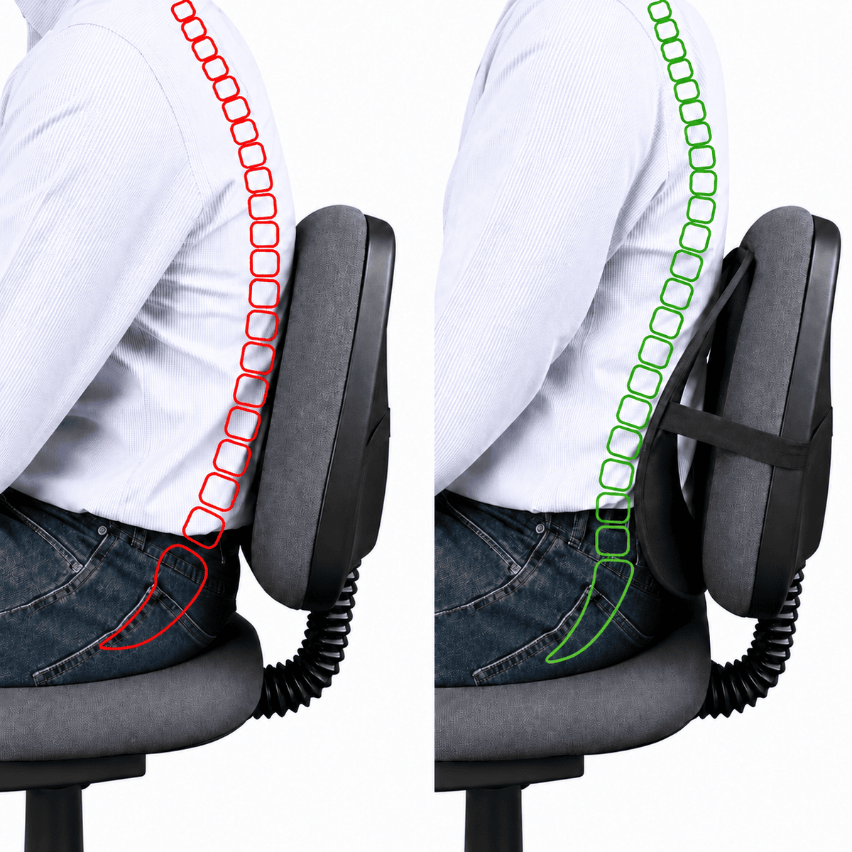BackRelief™ | Präzise Unterstützung genau dort, wo dein Rücken sie braucht.