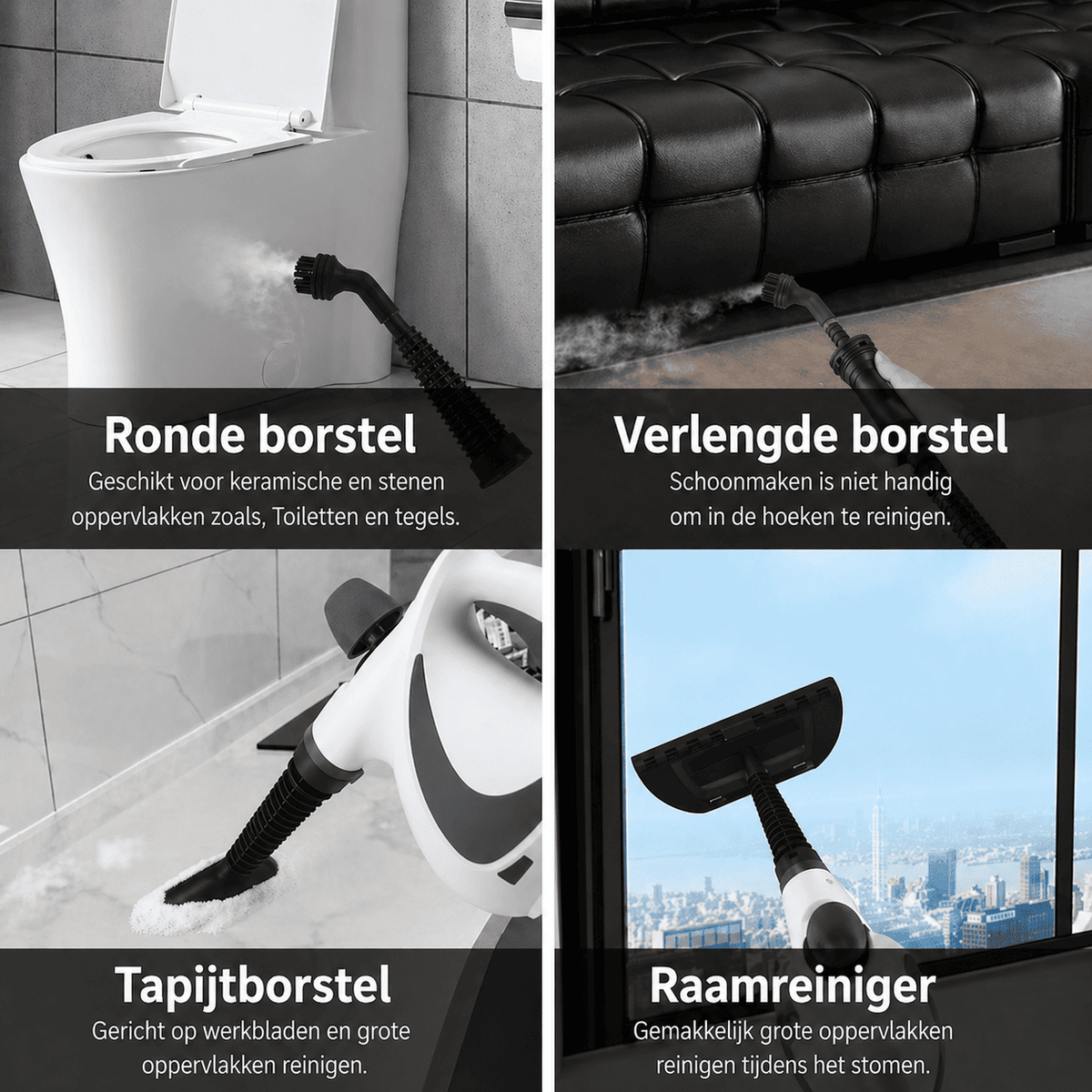 SteamPro™ | Genießen Sie leistungsstarke Dampfreinigung für jede Oberfläche im Haushalt