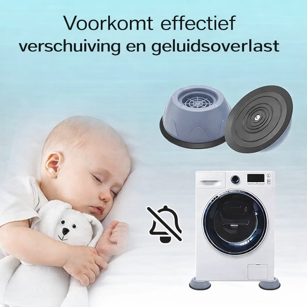 SilentWash™ | Verabschiede dich von Lärm und Vibrationen