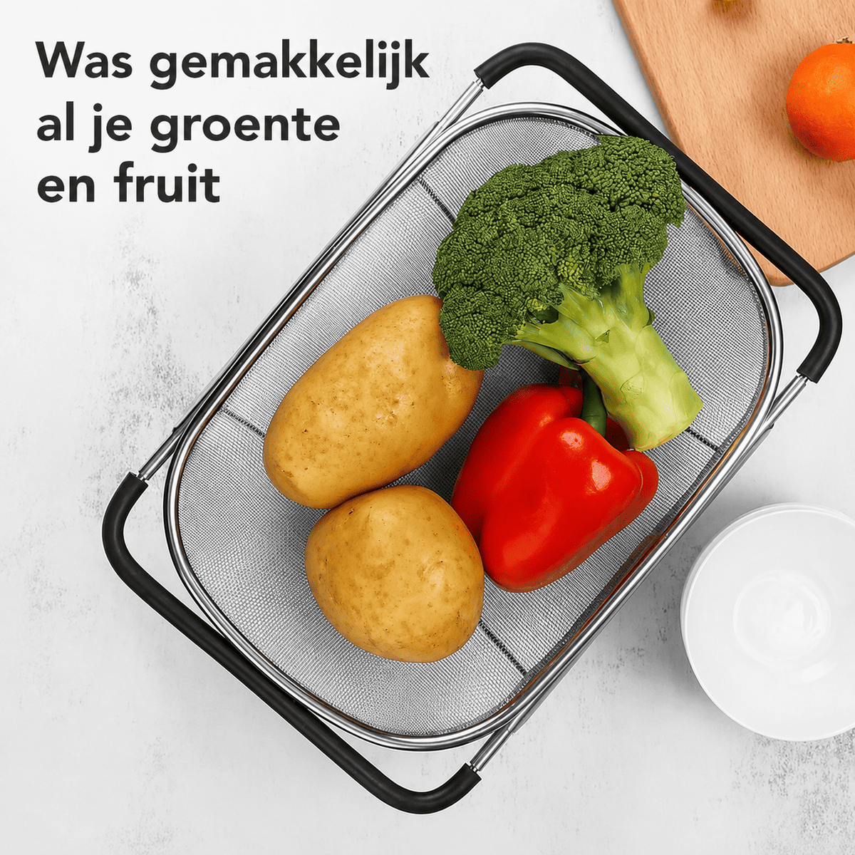 FoodWash™ | Die intelligente Lösung zum Waschen und Abtropfen.