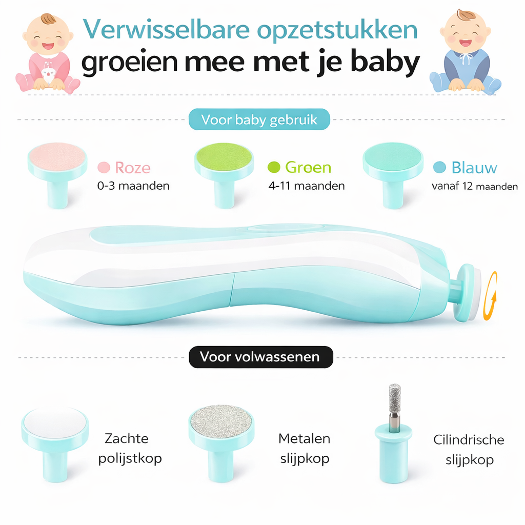 NailCare Pro™ | Sichere Pflege für die kleinsten Finger
