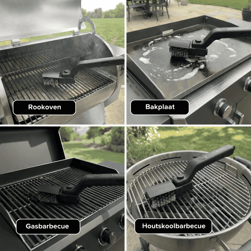 GrillBrush™ | Die schnelle Lösung für einen blitzblanken Grill