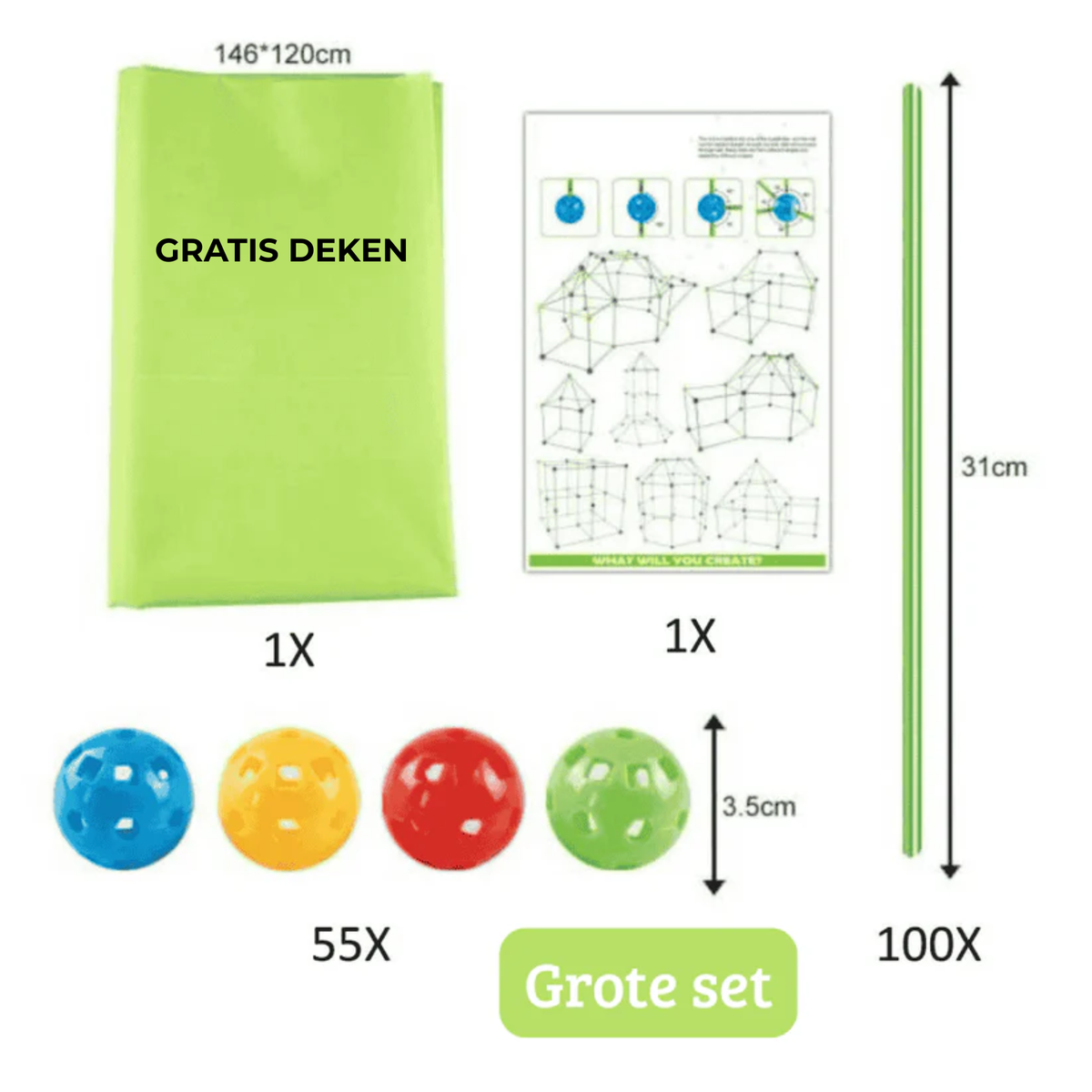 KidsFort™ | Fördert Kreativität, Zusammenarbeit und echte Spielzeit.