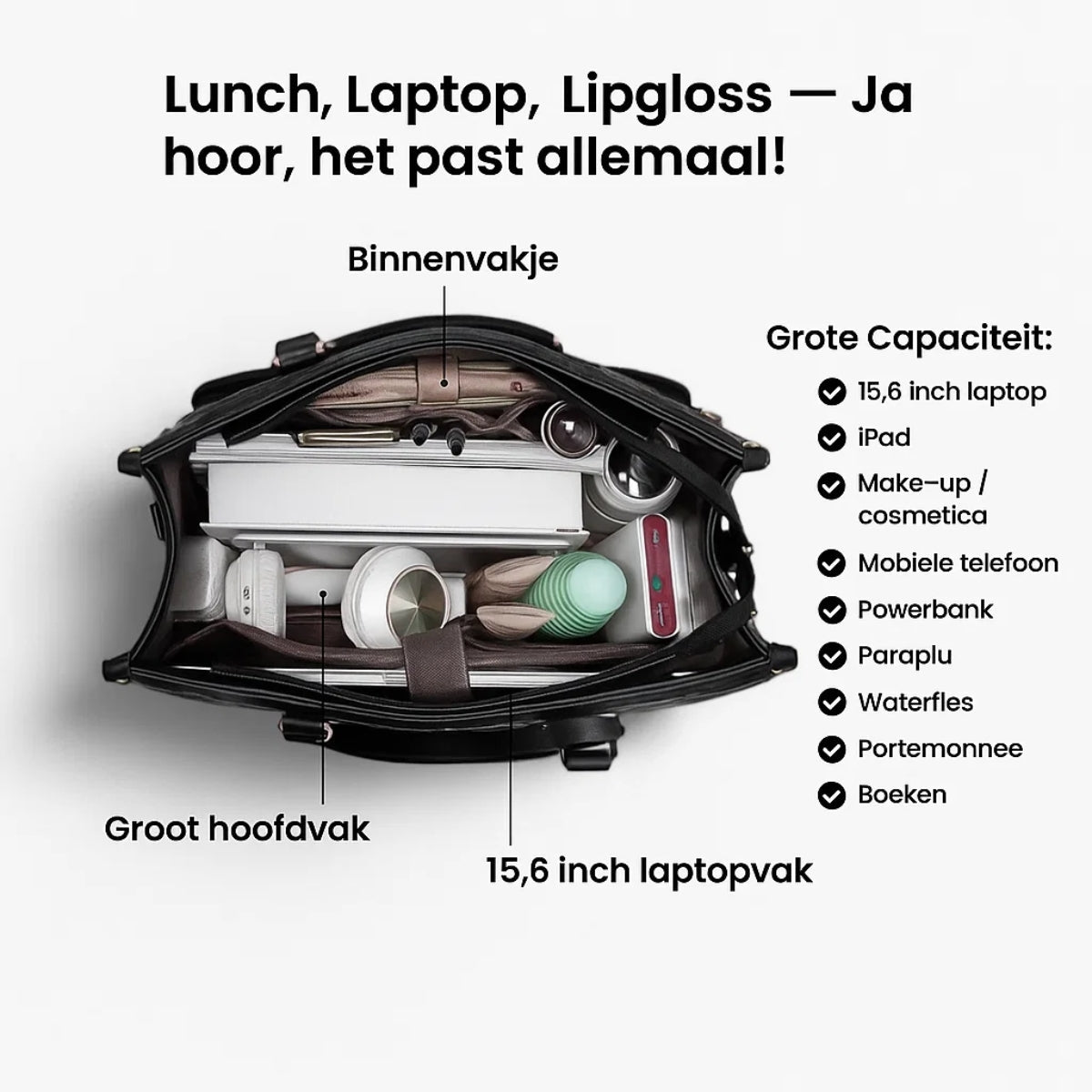 LuxLuncher™ | Die stilvolle Lunchtasche + Gratis-Pouch