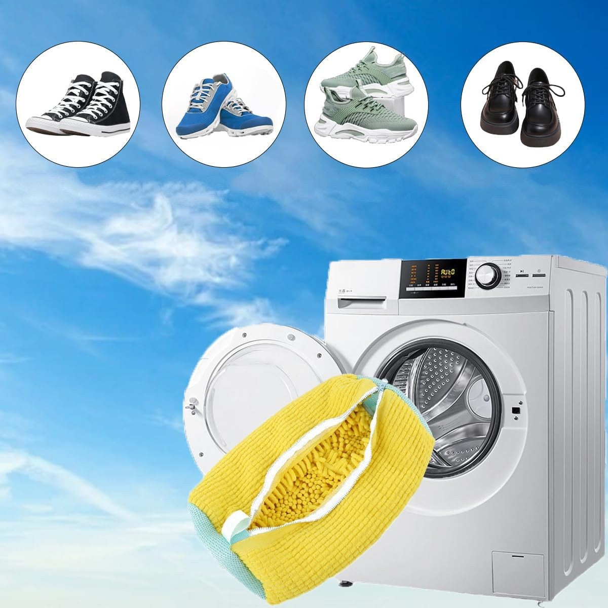 Shoebag™ | Erleben Sie, wie einfach es ist, Ihre Schuhe sicher zu waschen