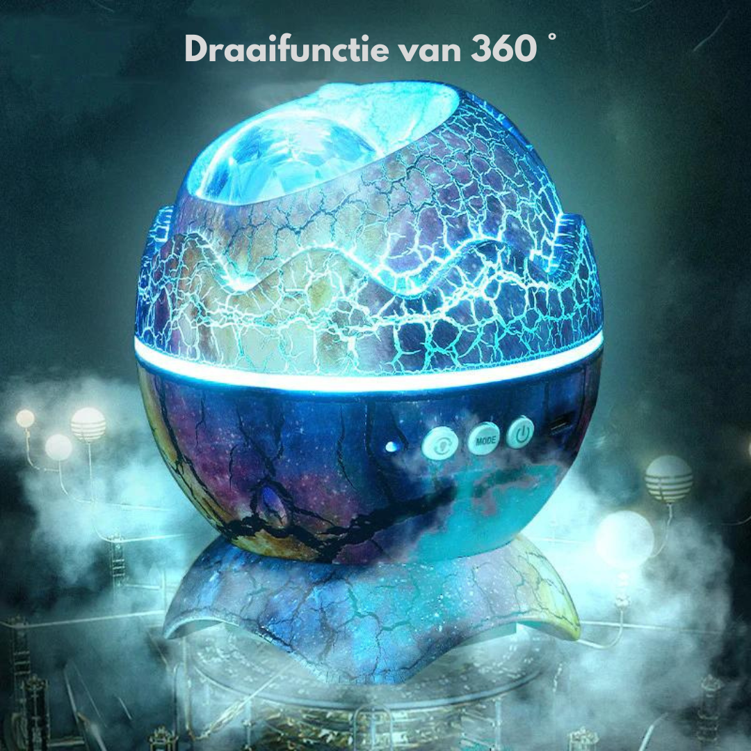Galaxy Glow™ | Einzigartige Nachtlampe mit Sternenhimmel.