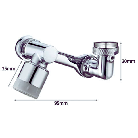 AQUASPIN® 1080°| Drehbarer Wasserhahn-Aufsatz
