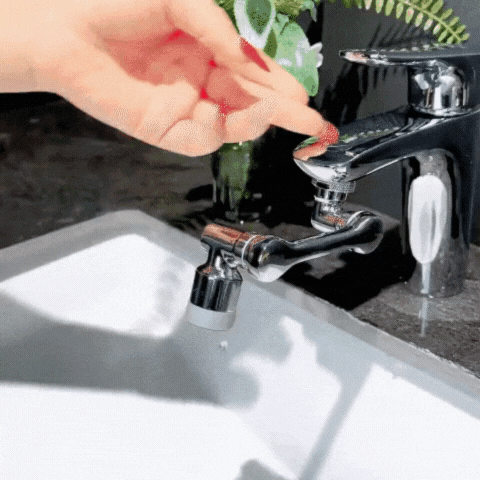 AQUASPIN® 1080°| Drehbarer Wasserhahn-Aufsatz