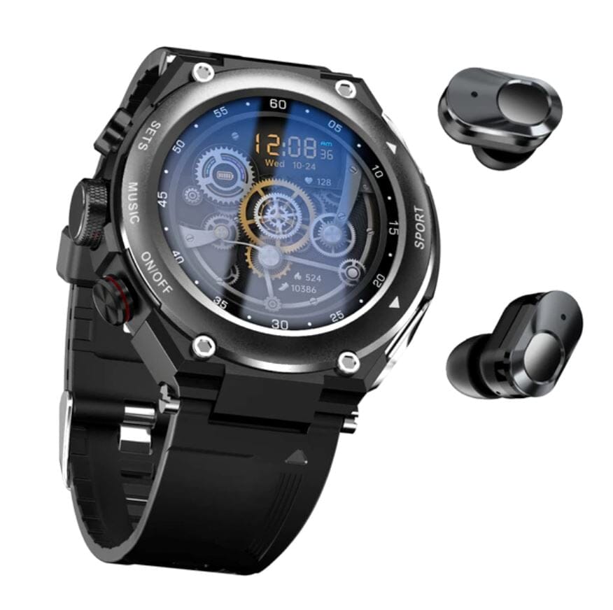 HealthGuard™ | Pro-Smartwatch inklusive Ohrhörer! (für Apple und Android)
