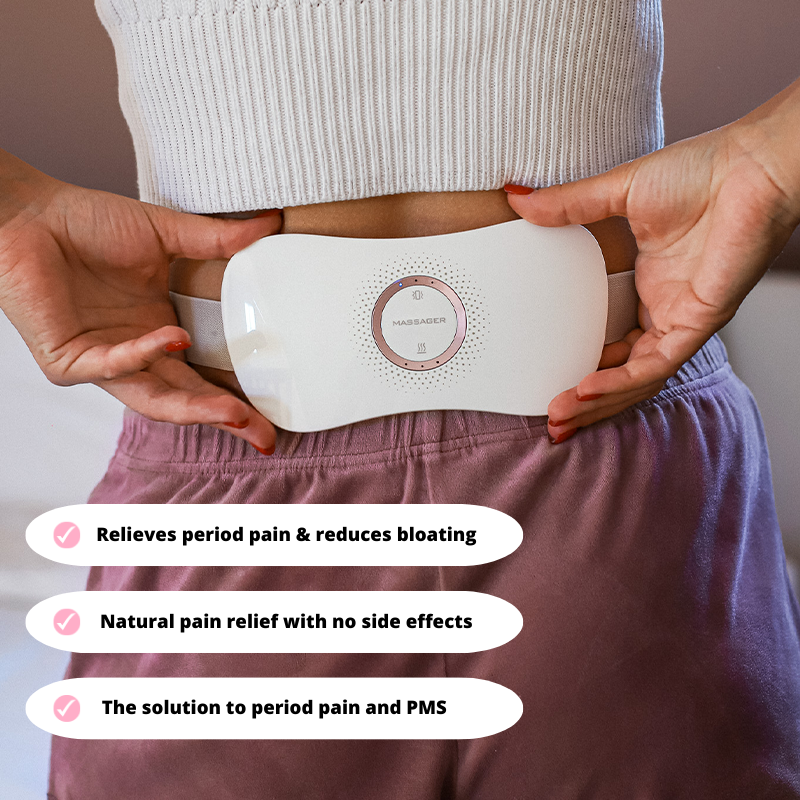 Erlebe sofortige Linderung von Menstruationsschmerzen mit dem Massager™