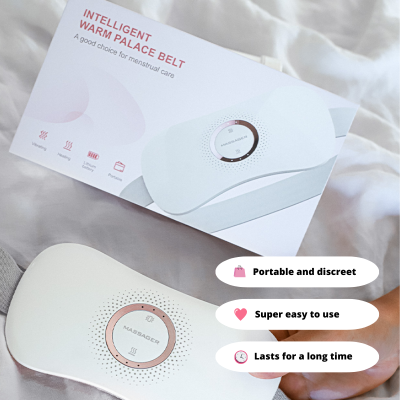 Erlebe sofortige Linderung von Menstruationsschmerzen mit dem Massager™