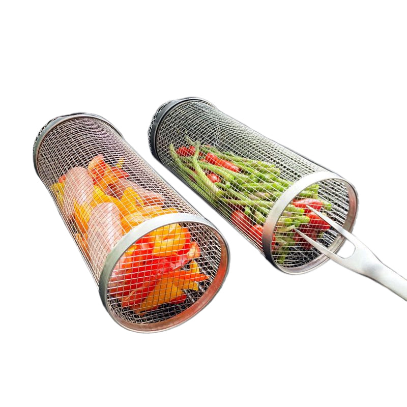BBQfriend™ | Grillkorb (2er Pack) Nie wieder Probleme beim Grillen!