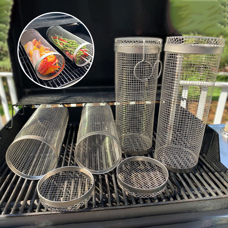BBQfriend™ | Grillkorb (2er Pack) Nie wieder Probleme beim Grillen!
