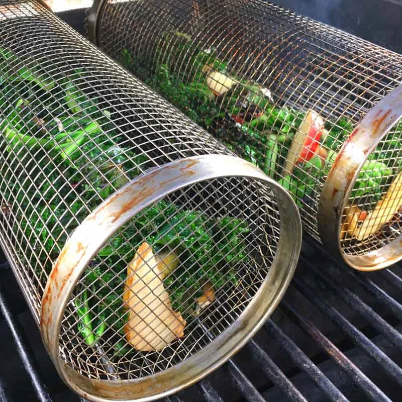 BBQfriend™ | Grillkorb (2er Pack) Nie wieder Probleme beim Grillen!