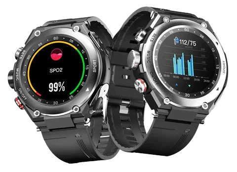 HealthGuard™ | Pro-Smartwatch inklusive Ohrhörer! (für Apple und Android)