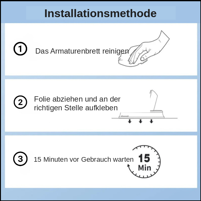 NaviDock™ | Dashboard Handyhalterung