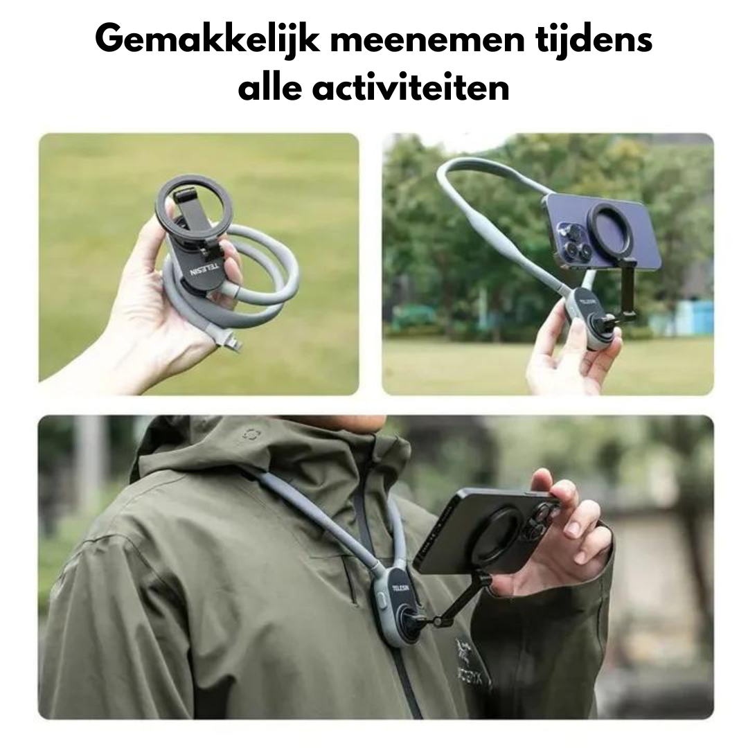 Neck Mount™ | Einfach und überall deine Lieblingsmomente festhalten!