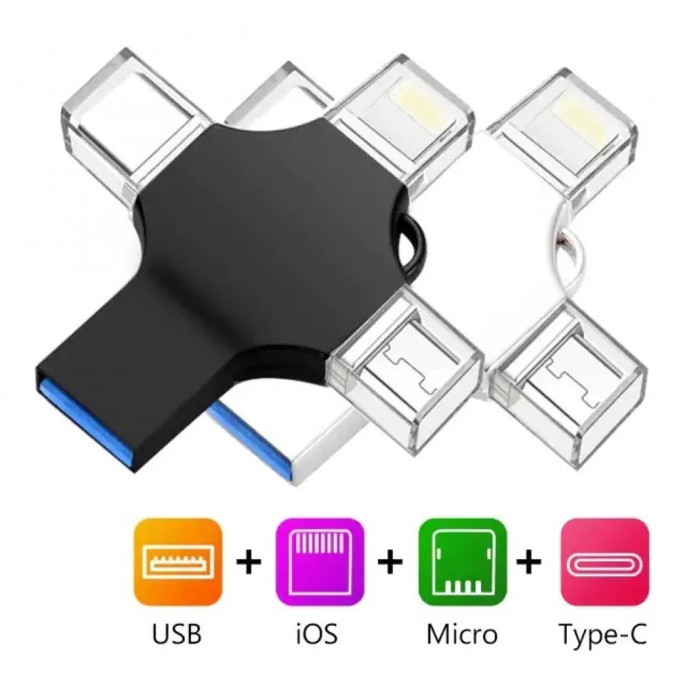 FlashDrive™ | 4-in-1 Kein Ärger mehr mit einem vollen Gerät!